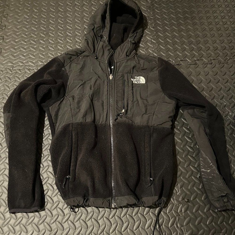The North Face black fleece jacket XS